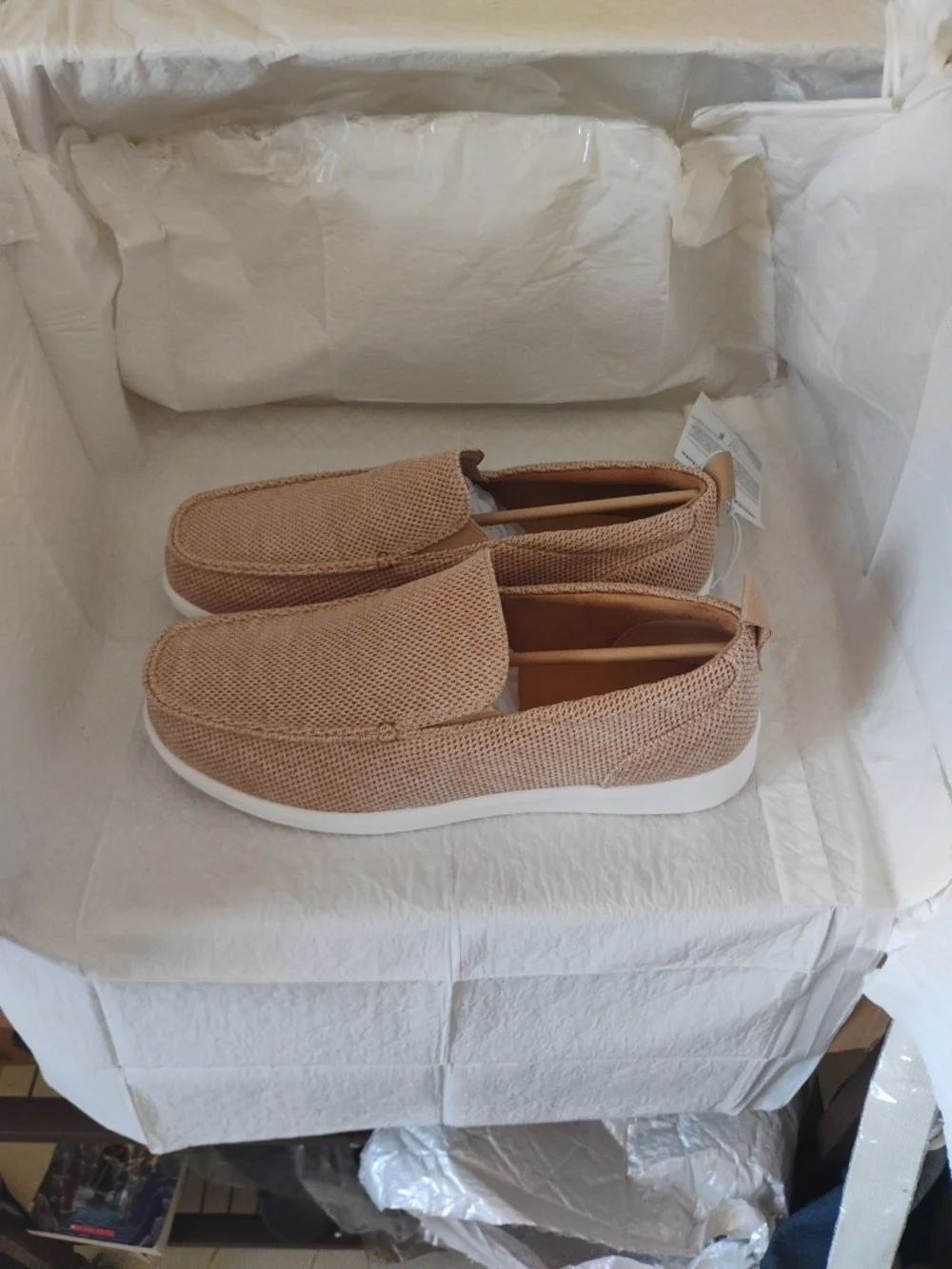 Men's Casual Slip-On Loafers in Tan